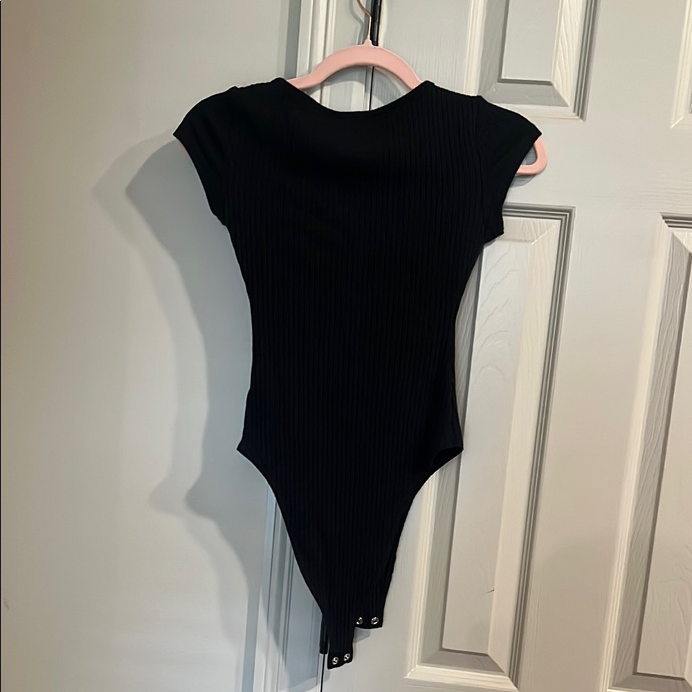 Forever 21 black bodysuit - Picture 2 of 3